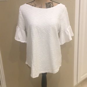 NWOT Anthropology White T Shirt